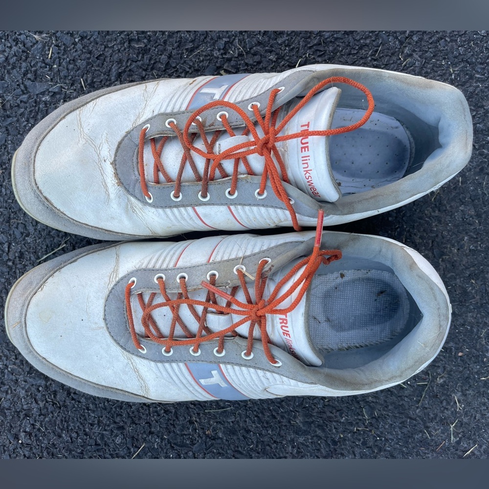 True Linkswear golf shoes. Size 10. Excellent shape and fun to wear!